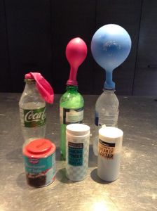 Baking powder experiment